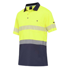 KingGee Men Workcool Hyperfreeze Shirt Top Polo Short Sleeve Taped Work K54215- Bannav S Bannav LLC 