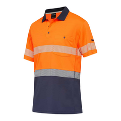 KingGee Men Workcool Hyperfreeze Shirt Top Polo Short Sleeve Taped Work K54215- Bannav S Bannav LLC 