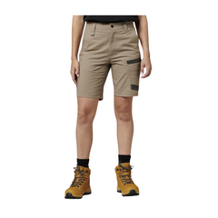 Hard Yakka 4 Pack Womens 3056 Raptor Active Fit Mid Lenght Work Short Y08228- Bannav S Bannav LLC 