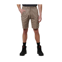Hard Yakka Mens Toughmaxx Mid Shorts Comfortable Waistband Work Shorts Y05165- Bannav S Bannav LLC 