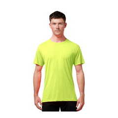 Hard Yakka Mens 3056 Short Sleeve Neon Comfortable High Visibility Work Y19575- Bannav S Bannav LLC 