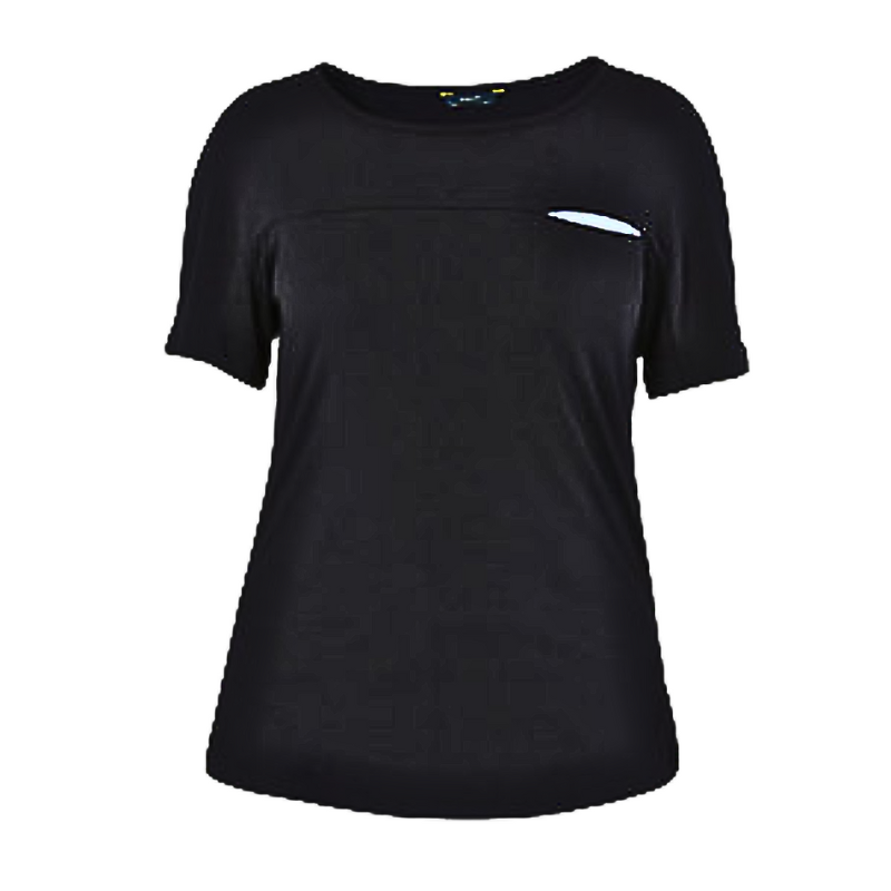 NNT Womens Matt Jersey S/S Pocket T Top Relaxed Fit Short Sleeve Blouse CAT9XH- Bannav S Bannav LLC 