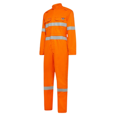 Hard Yakka Safety SheildTec Fire Resistant Coverall Overall Taped Hi-Vis Y00080- Bannav S Bannav LLC 