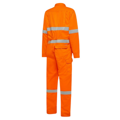 Hard Yakka Safety SheildTec Fire Resistant Coverall Overall Taped Hi-Vis Y00080- Bannav S Bannav LLC 