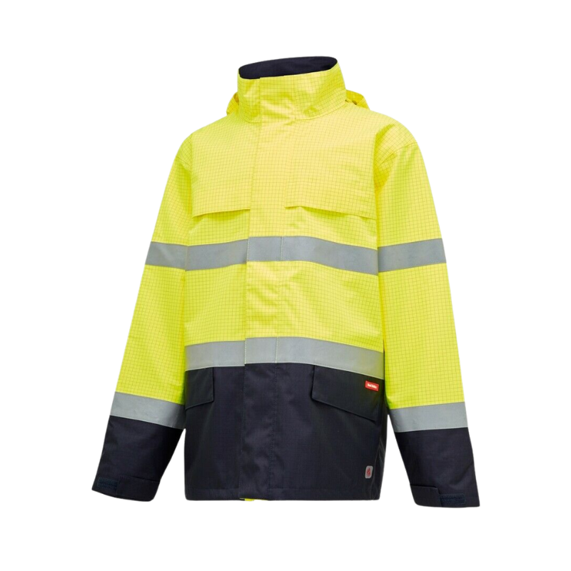 Hard Yakka Mens Antistatic Water Resistant Jacket Thermal Work Safety Y06730- Bannav S Bannav LLC 