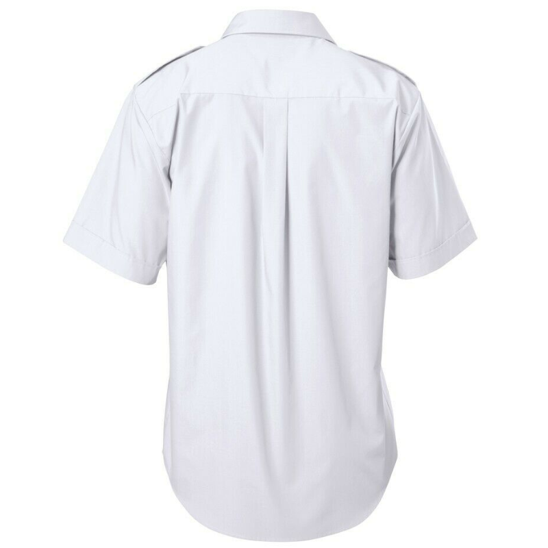 Hard Yakka Long Sleeve Work Shirt Permanent Press Dress Epaulettes Y07691- Bannav S Bannav LLC 