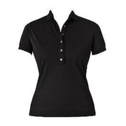 NNT Womens Discontinued Cool Plus Deep Placket Polo Fitted Business Shirt CAT452- Bannav S Bannav LLC 