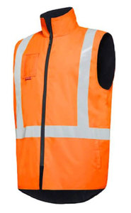 Hard Yakka Mens Hi-Vis Vest Taped Reflect Interchange Shell Work Jacket Y21480- Bannav S Bannav LLC 