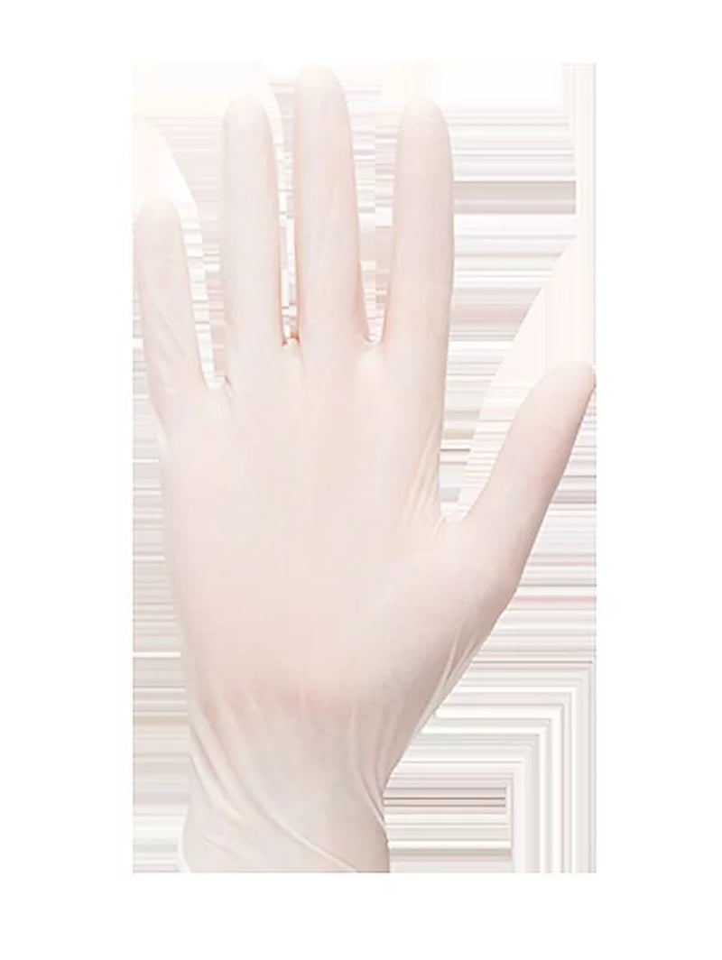 A910 Powdered Latex Disposable Glove White, Large- Bannav S Bannav LLC 