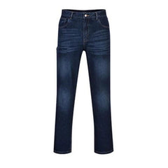 FR54 Mens Durable FR Stretch Denim Safety Jeans Indigo, 36- Bannav S Bannav LLC 