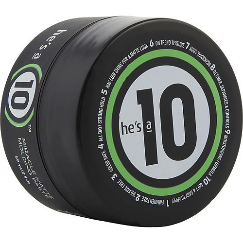 ITS A 10 by It's a 10 HE'S A 10 MIRACLE MATTE MOLDING PASTE 2 OZ