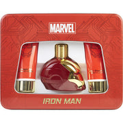 IRON MAN by Marvel EDT SPRAY 3.4 OZ & AFTER SHAVE BALM 3.4 & SHOWER GEL 3.4 OZ