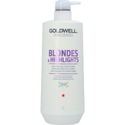GOLDWELL by Goldwell DUAL SENSES BLONDES & HIGHLIGHTS ANTI-YELLOW CONDITIONER 33.8 OZ
