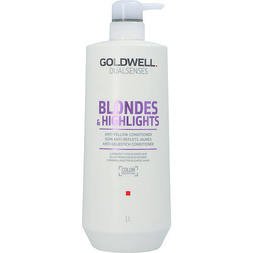 GOLDWELL by Goldwell DUAL SENSES BLONDES & HIGHLIGHTS ANTI-YELLOW CONDITIONER 33.8 OZ