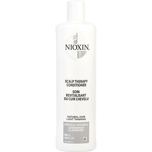 NIOXIN by Nioxin SYSTEM 1 SCALP THERAPY CONDITIONER FOR FINE NATURAL HAIR WITH LIGHT THINNING 16.9 OZ