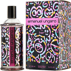 EMANUEL UNGARO FOR HER by Ungaro EAU DE PARFUM SPRAY 3.4 OZ