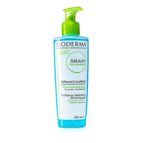 Bioderma by Bioderma Sebium Purifying and Foaming Cleansing Gel (For Combination/Oily Skin) --200ml/6.7oz