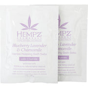 HEMPZ by Hempz AROMABODY BLUEBERRY LAVENDER & CHAMOMILE HERBAL RELAXING BATH SALTS 1 OZ (2 PER BOX)