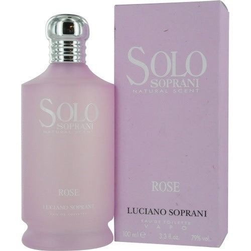 SOLO SOPRANI ROSE by Luciano Soprani EDT SPRAY 3.4 OZ