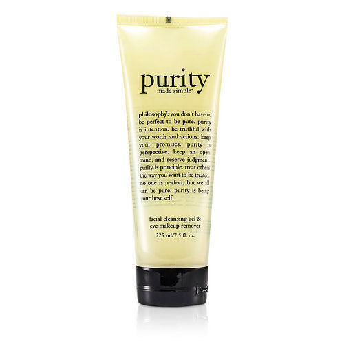 Philosophy by Philosophy Purity Made Simple Facial Cleansing Gel & Eye Makeup Remover --225ml/7.5oz