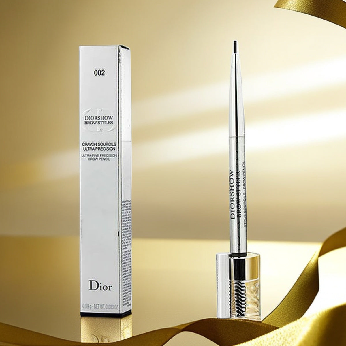 CHRISTIAN DIOR by Christian Dior Diorshow Brow Styler Ultra-Fine Precision Brow Pencil - # 002 Universal Dark Brown --0.1g/0.003oz