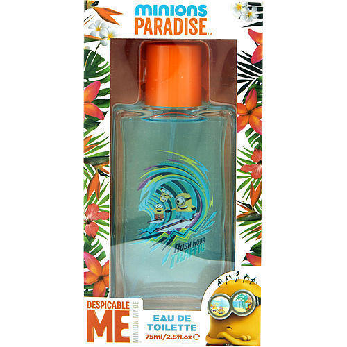 MINIONS PARADISE by Air Val International EDT SPRAY 2.5 OZ