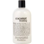 Philosophy by Philosophy Coconut Frosting - Shampoo, Shower Gel & Bubble Bath--480ml/16oz