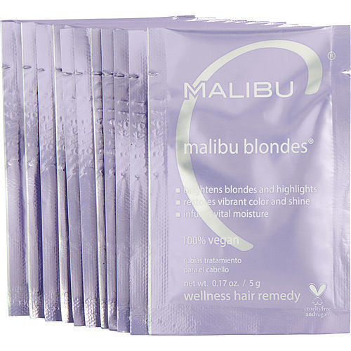 Malibu Hair Care by Malibu Hair Care MALIBU BLONDES BOX OF 12 (0.17 OZ PACKETS)