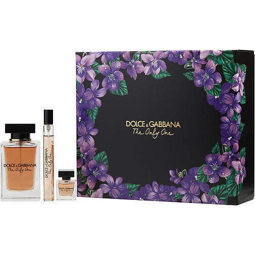 THE ONLY ONE by Dolce & Gabbana EAU DE PARFUM SPRAY 3.3 OZ & EAU DE PARFUM SPRAY 0.33 OZ MINI & EAU DE PARFUM 0.25 OZ MINI