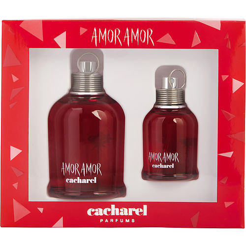 AMOR AMOR by Cacharel EDT SPRAY 3.4 OZ & EDT SPRAY 1 OZ