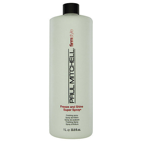 PAUL MITCHELL by Paul Mitchell FREEZE AND SHINE SUPER FINISHING SPRAY REFILL 33.8 OZ (WITHOUT SPRAYER)