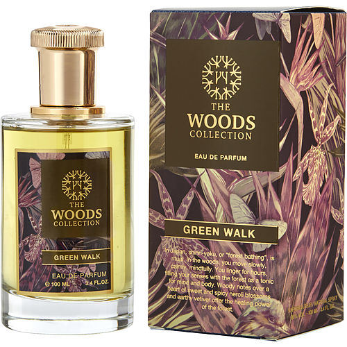 THE WOODS COLLECTION GREEN WALK by The Woods Collection EAU DE PARFUM SPRAY 3.4 OZ (OLD PACKAGING)