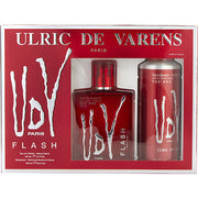UDV FLASH by Ulric de Varens EDT SPRAY 3.4 OZ & DEODORANT SPRAY 6.8 OZ
