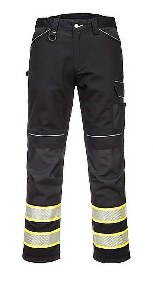 F142 Iona plus Work Safety Pants Black, 34- Bannav S Bannav LLC 