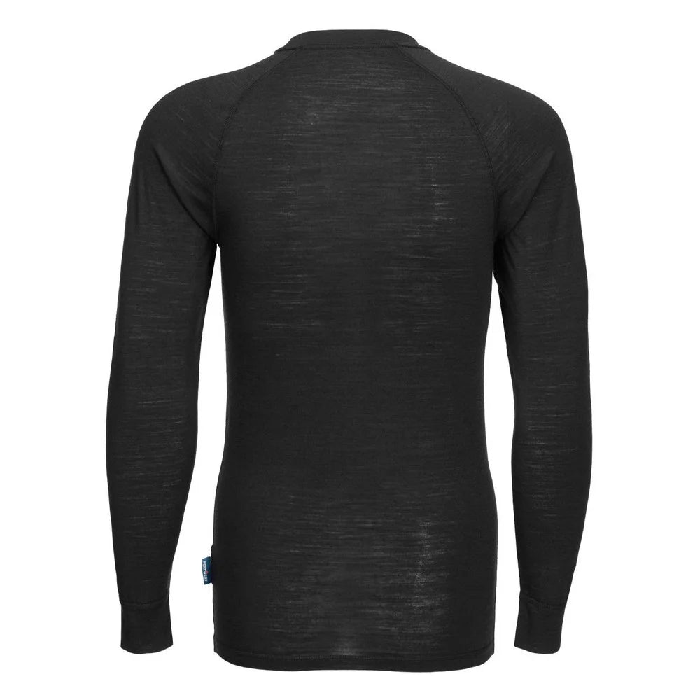 Adult Merino Wool Crew Neck Long-Sleeved Thermal Top- Bannav S Bannav LLC 