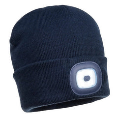 B027 Junior Beanie Led Headlight-Navy- Bannav S Bannav LLC 