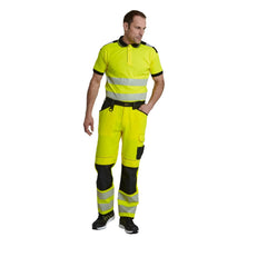 PW340 Hi-Vis Workwear Safety Pants Yellow/Black, 46- Bannav S Bannav LLC 