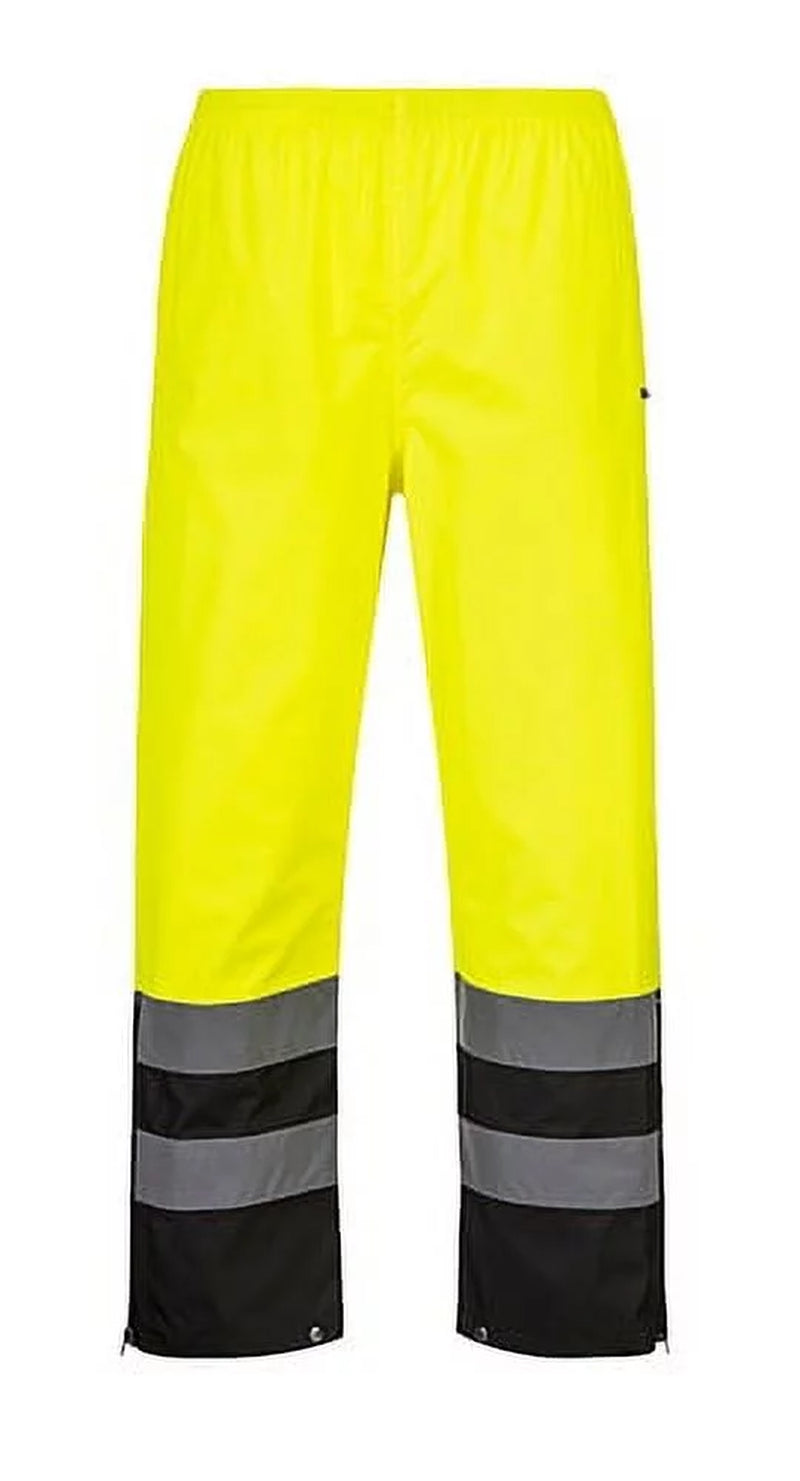 S587 Hi-Vis Rain Pants-Yellow/Black-Xxl- Bannav S Bannav LLC 
